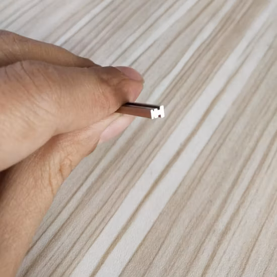 Perfil de acero inoxidable de extrusión de acero especial de barra de acero personalizada